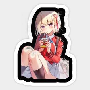 Chisato Kawaii Sticker